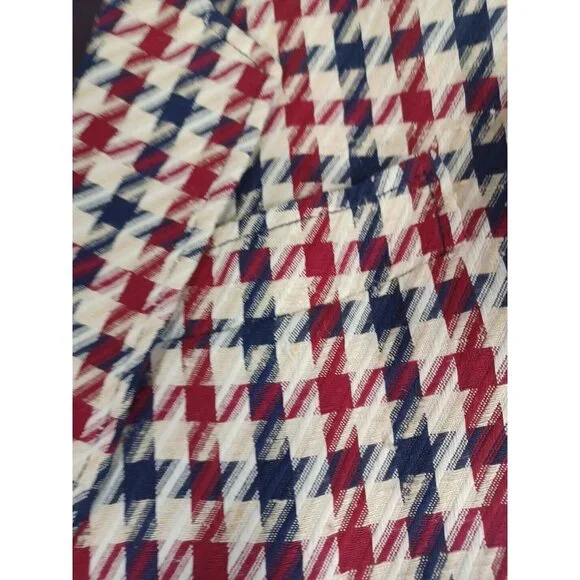 Ted Lapidus Paris Vintage Haute Couture 1970 Houndstooth Women Blazer Jacket M - Picture 12 of 16